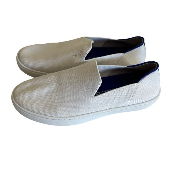 ROTHYS‎ The Original Slip On Sneaker in  Bright White Size 6.5 - Picture 4 of 14